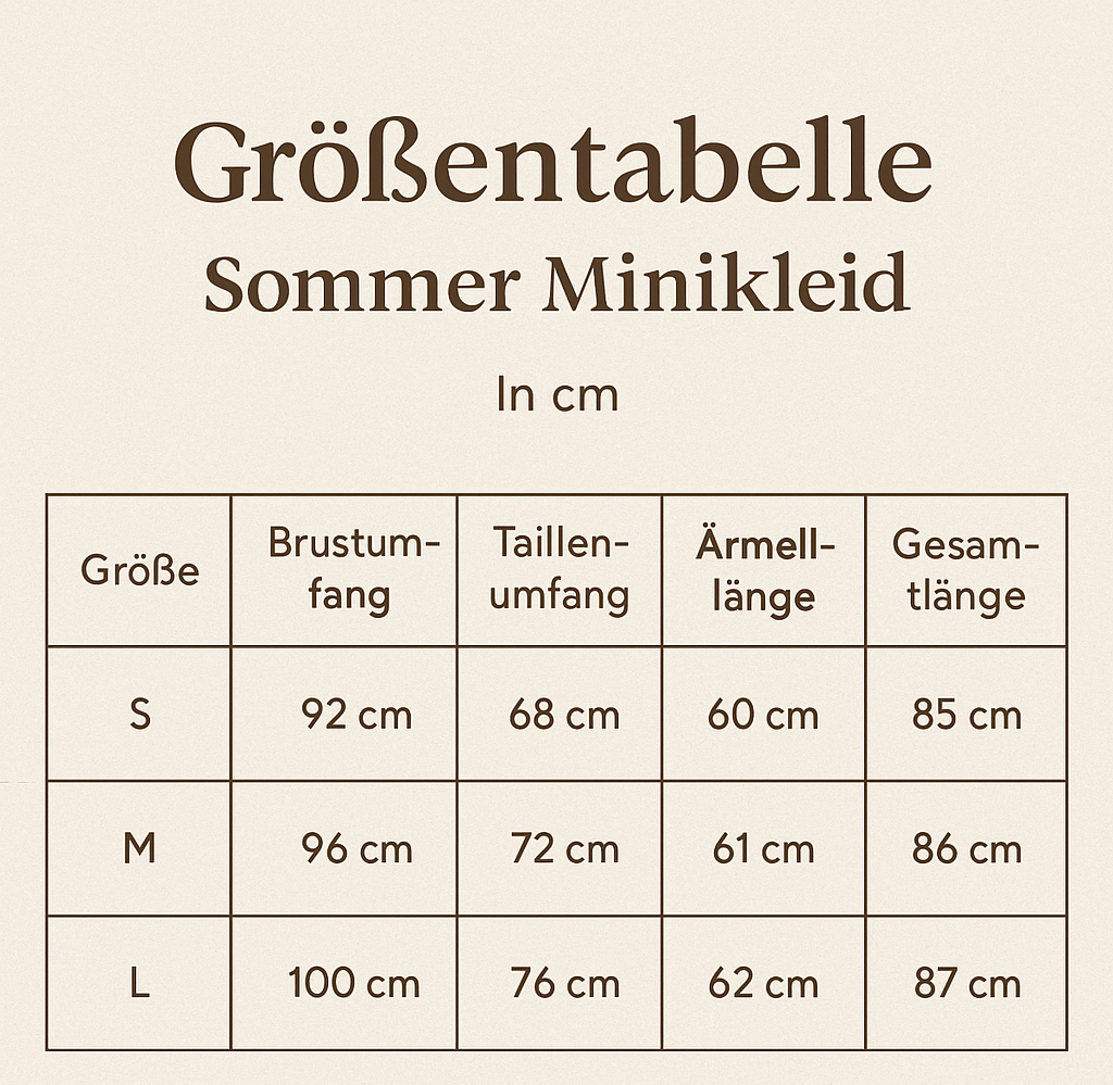 Blaues Sommer-Minikleid mit Print, A-Linie & Schleife – Chic & Bequem