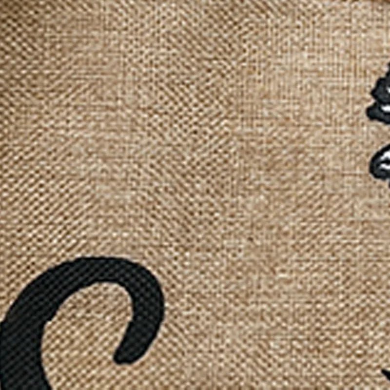 Leichte Canvas-Tote-Bag mit handbemaltem Muster