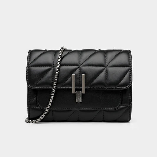 Luxuriöse Designer-Schultertasche aus Leder – Elegant & Vielseitig