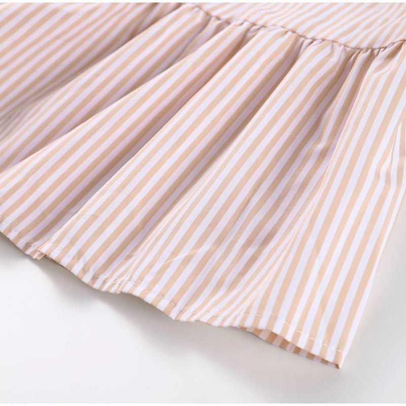 Romantisches Volant Midi-Kleid mit Neckholder – Sommerkleid mit Taillenbetonung