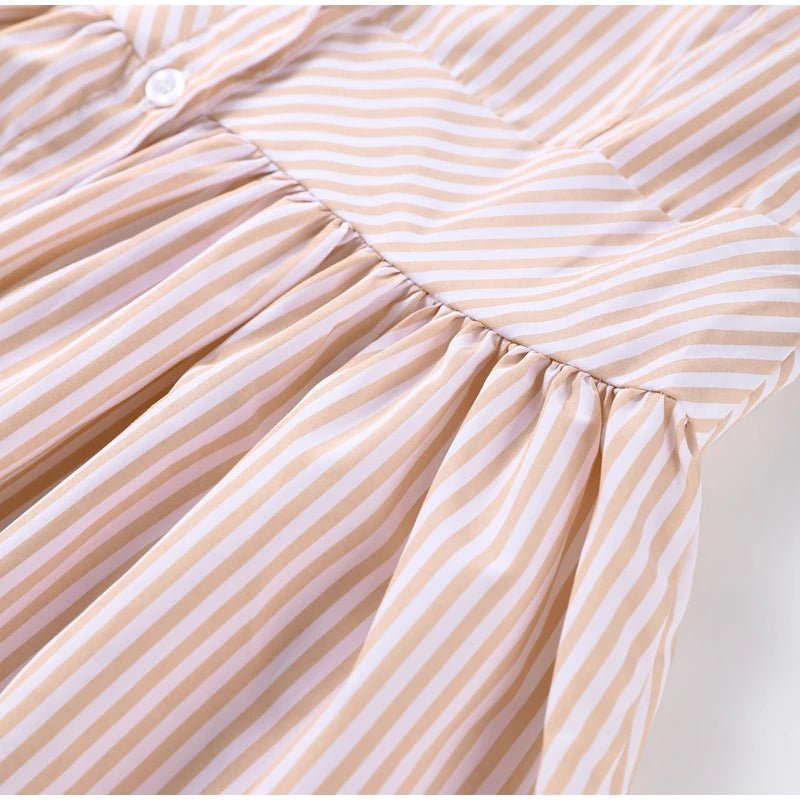 Romantisches Volant Midi-Kleid mit Neckholder – Sommerkleid mit Taillenbetonung