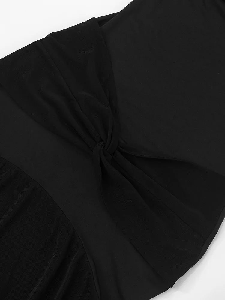 Sexy trägerloses Mesh-Maxikleid – Rückenfrei, Schlank-Effekt, Sommer-Urlaub-Look